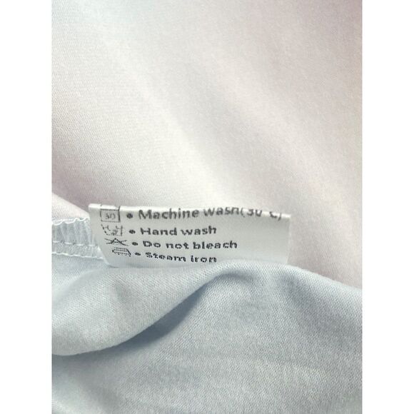 Merokeety Casual Tie Dye Soft Jersey Front Tie Knee Length Dress with Pockets M - Picture 12 of 12